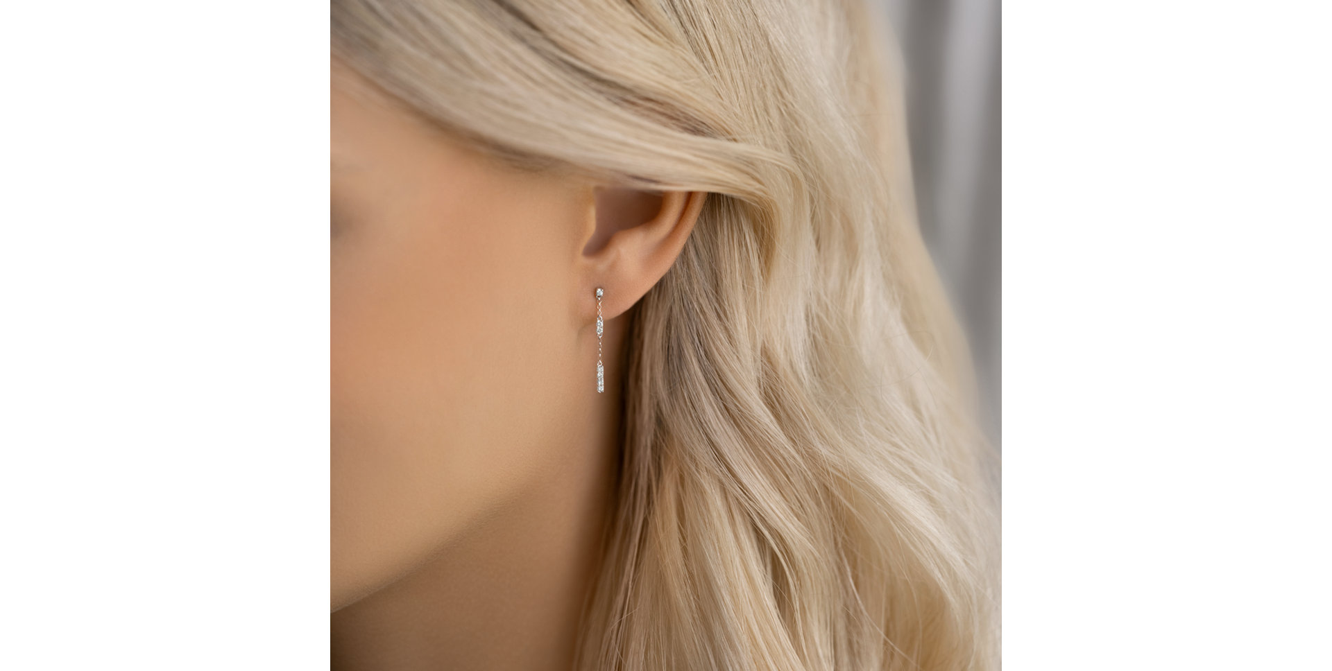 Náušnice s diamantmi Auriga