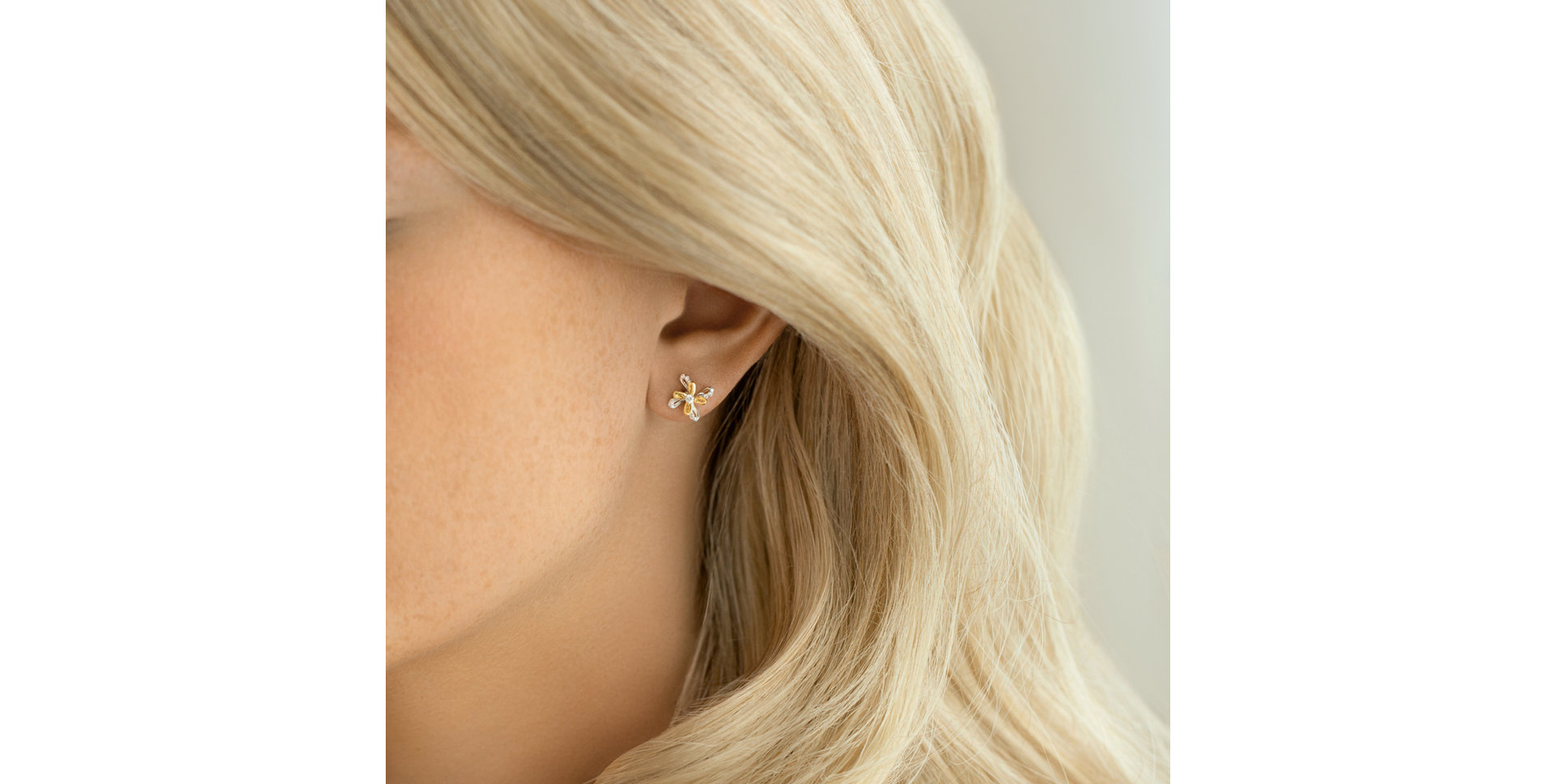 Náušnice s diamantmi Fareeha