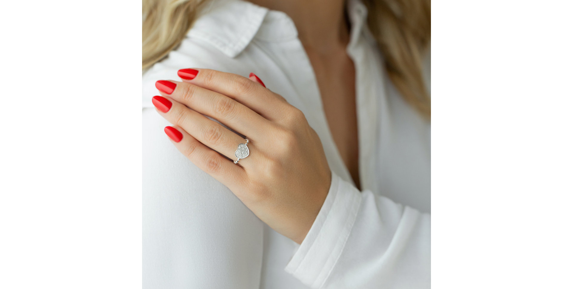 Prsteň s diamantmi Undying Love