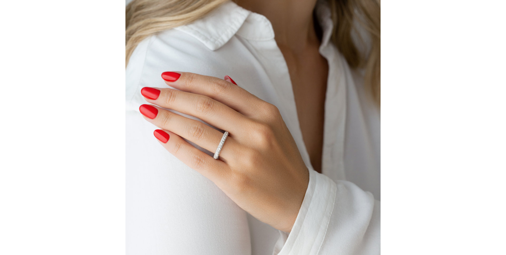 Prsteň s diamantmi Ring Light