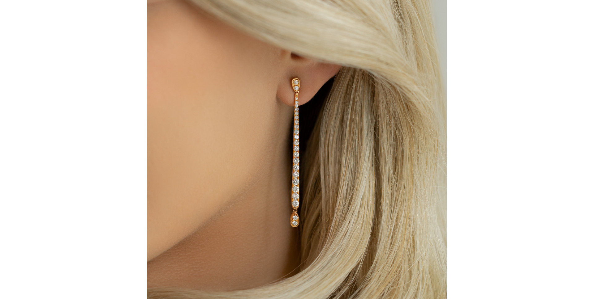 Náušnice s diamantmi Hakeema