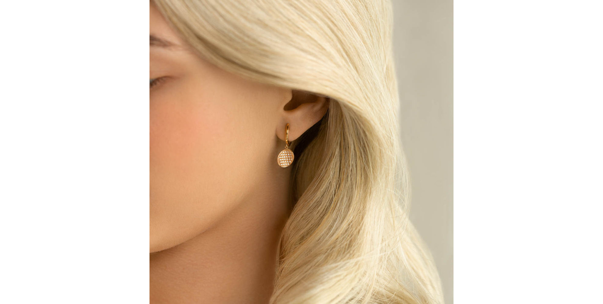 Náušnice s diamantmi Moon Magician