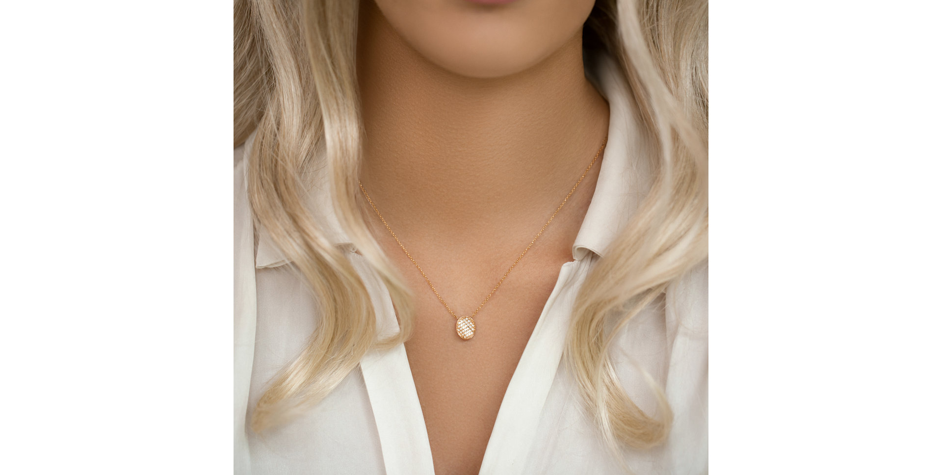 Náhrdelník s diamantmi Diabolical Magic