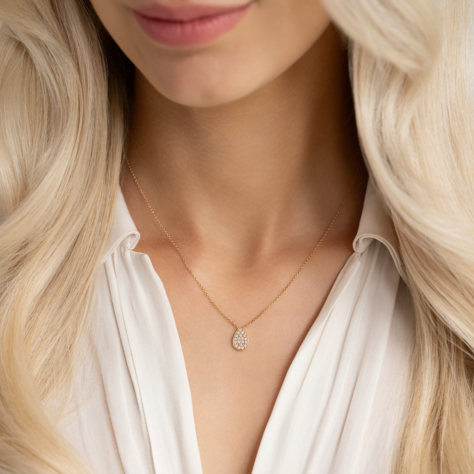 Náhrdelník s diamantmi Heaven Magician