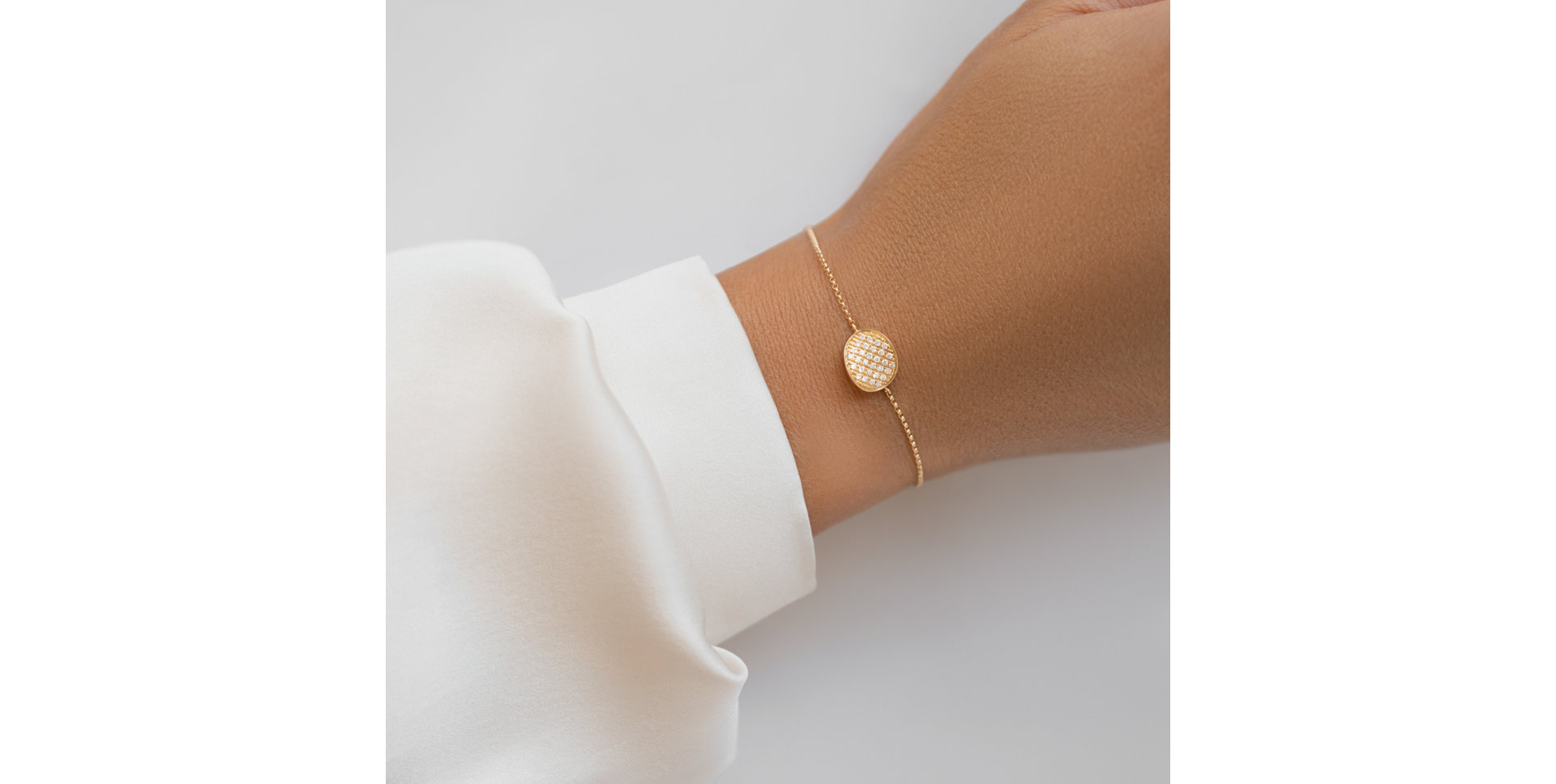 Náramok s diamantmi Ariza