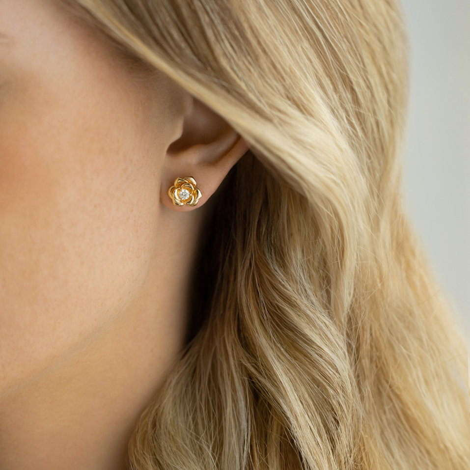 Náušnice s diamantom Lorraine