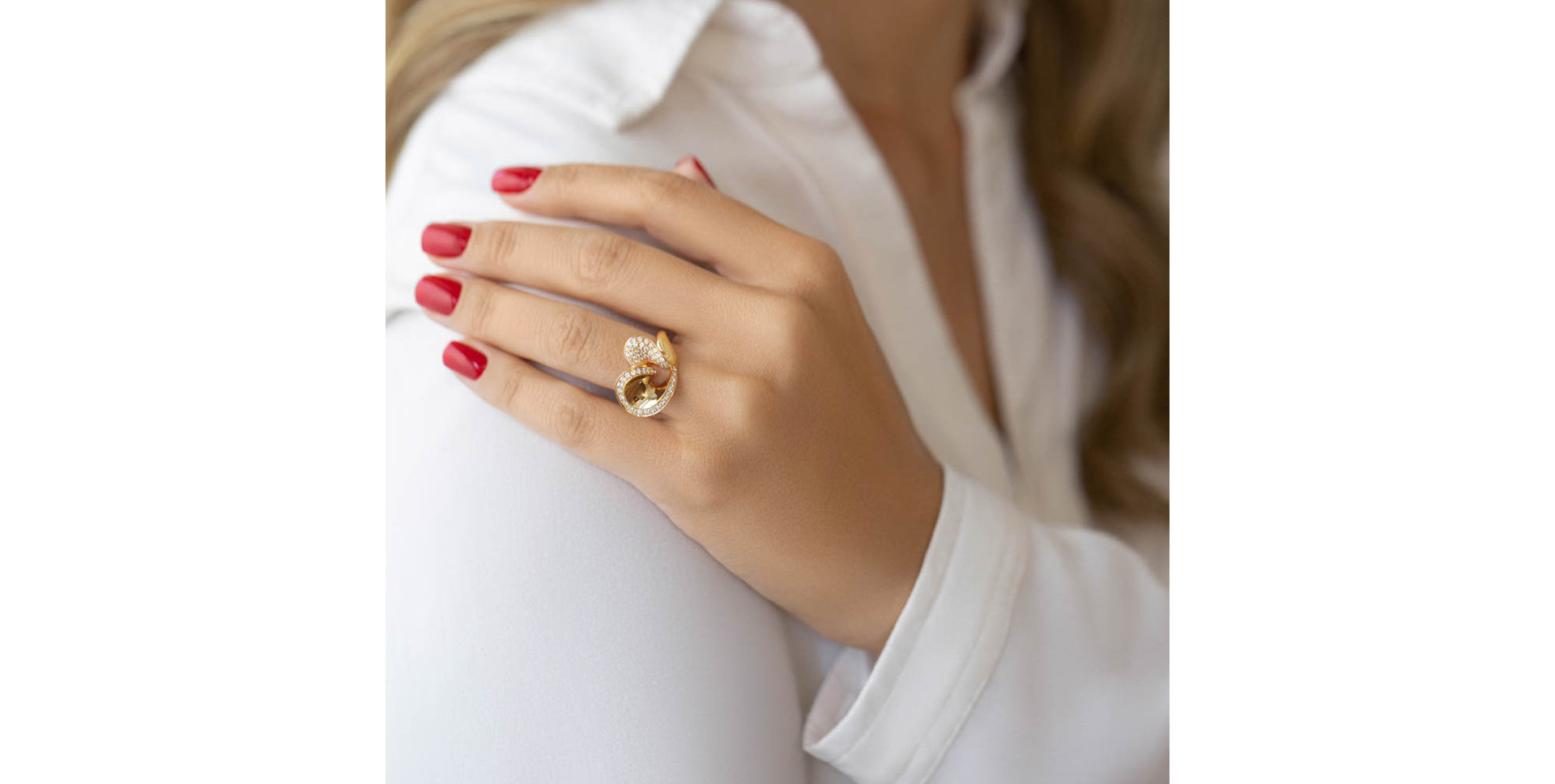 Prsteň s diamantmi Manhattan Love