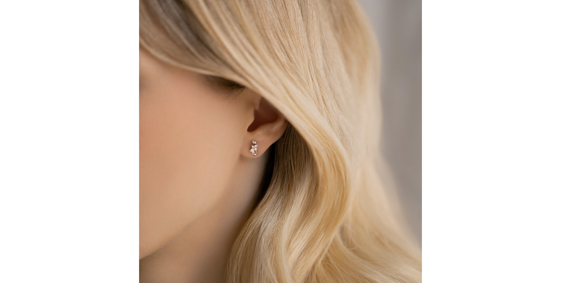 Náušnice s diamantmi Aissa