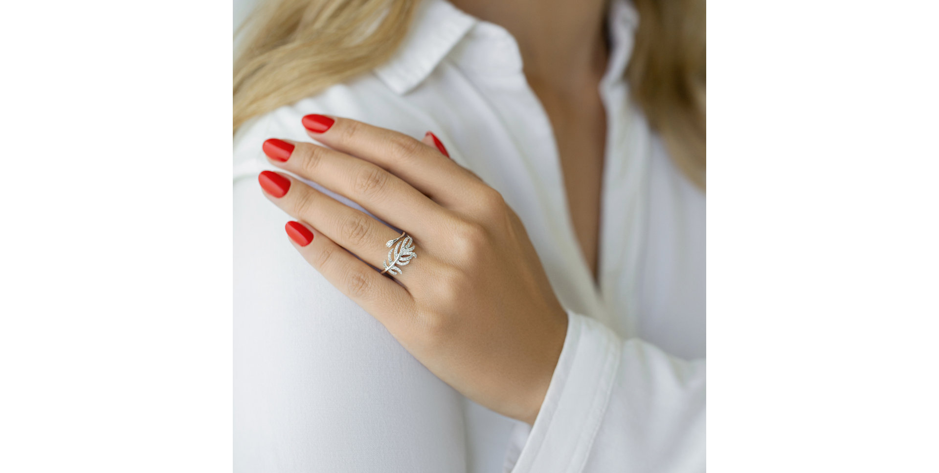 Prsteň s diamantmi Imposant Allegory