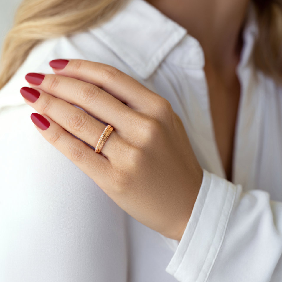 Prsteň s diamantmi Diamond Dawn