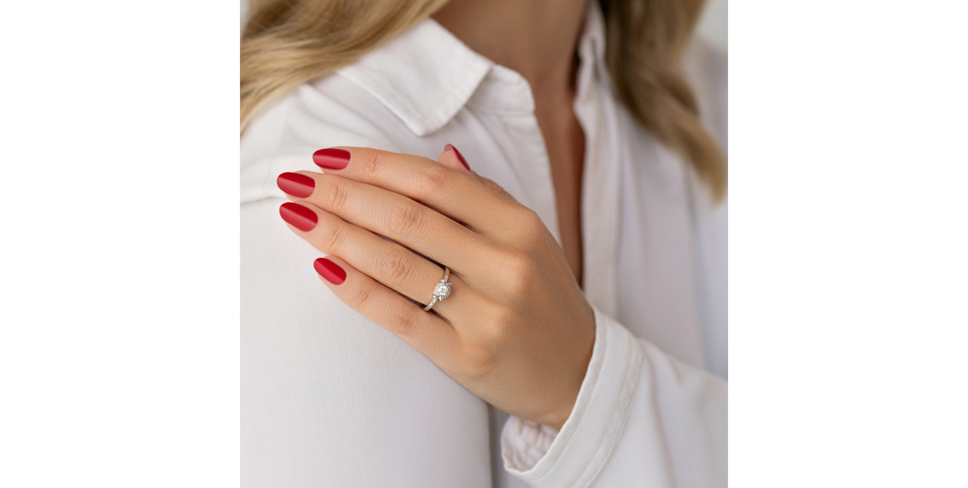 Prsteň s diamantmi Fowen