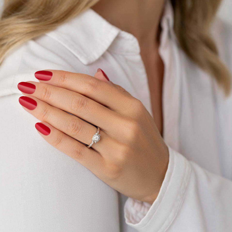 Prsteň s diamantmi Fowen