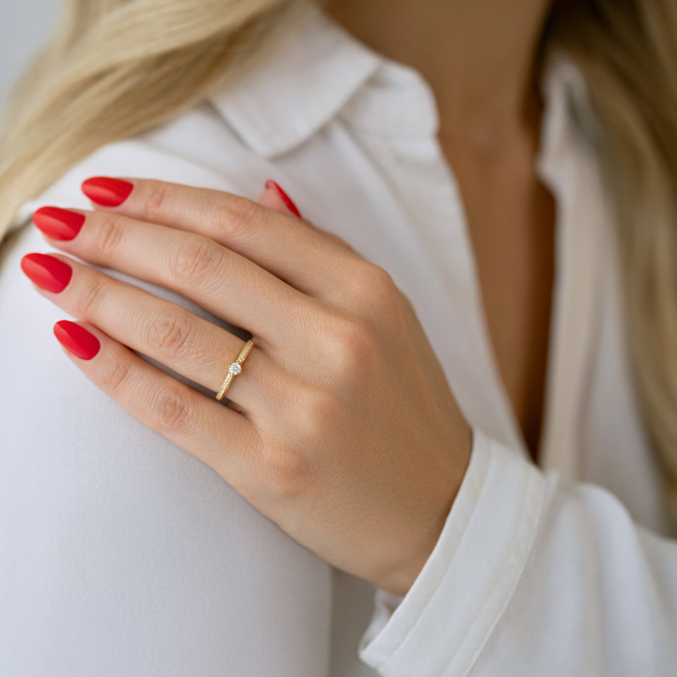 Prsteň s diamantmi Always Symphony