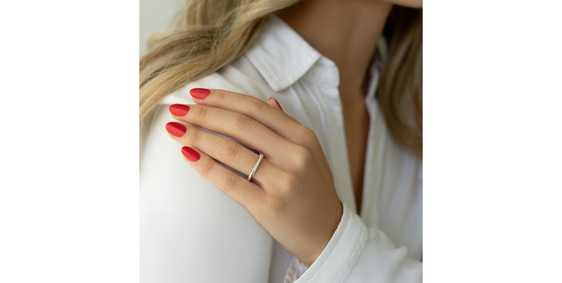 Prsteň s diamantmi Isabeau