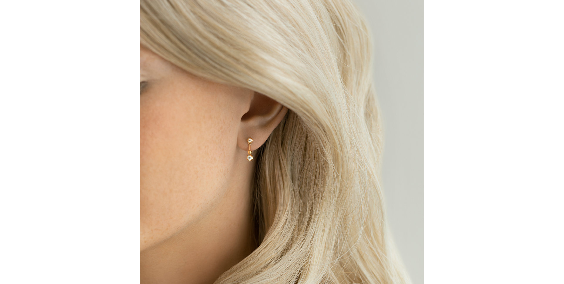 Náušnice s diamantmi Rosy Serenade