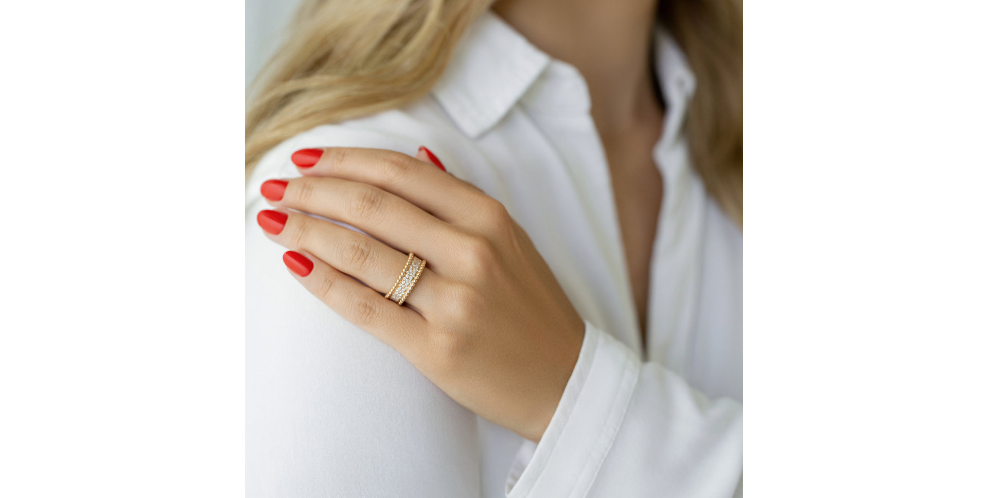 Prsteň s diamantmi Fernande