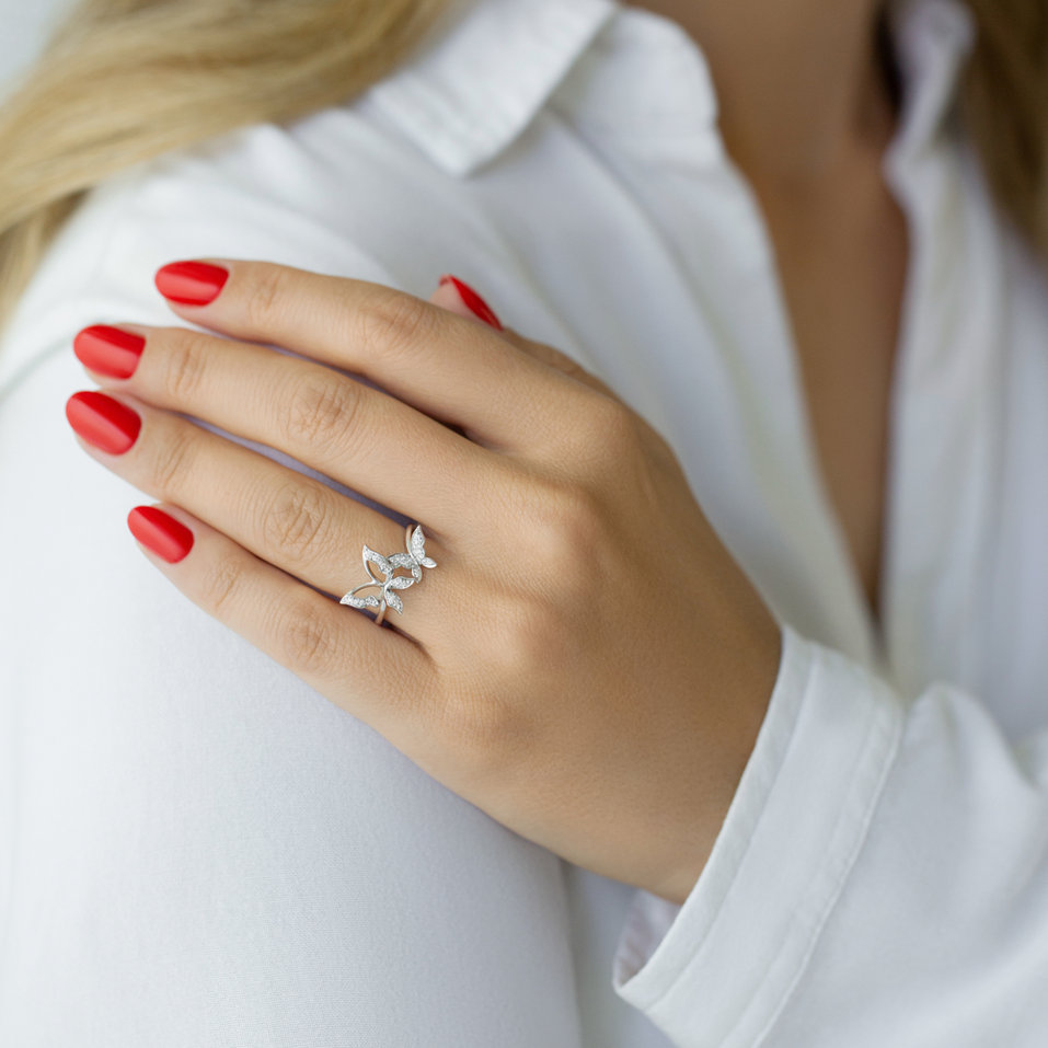 Prsteň s diamantmi Dream Reflection