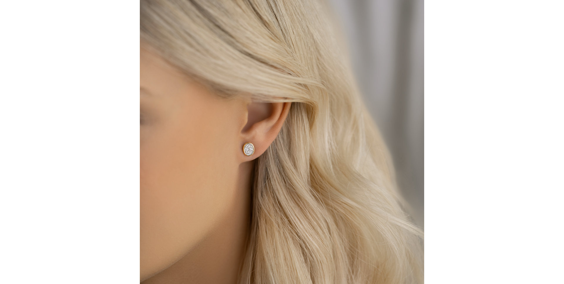 Náušnice s diamantmi Eloso