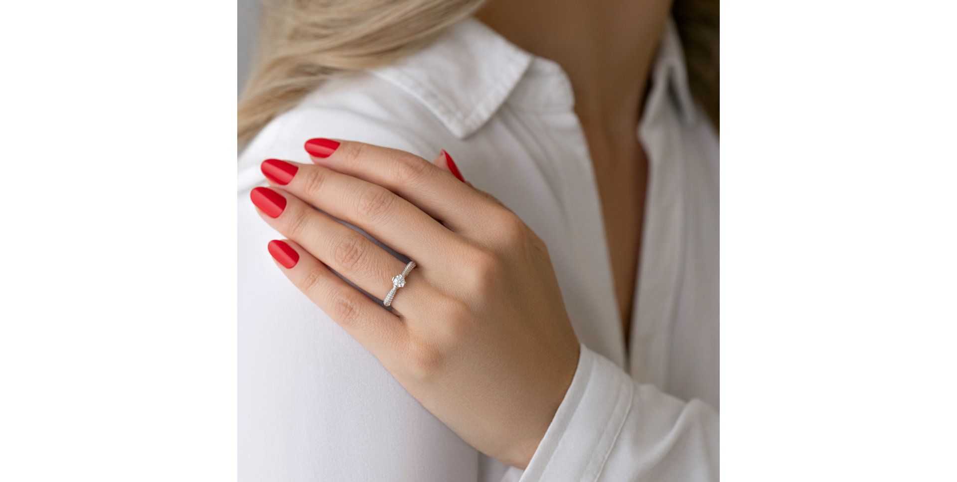 Prsteň s diamantmi Enchanting Passion