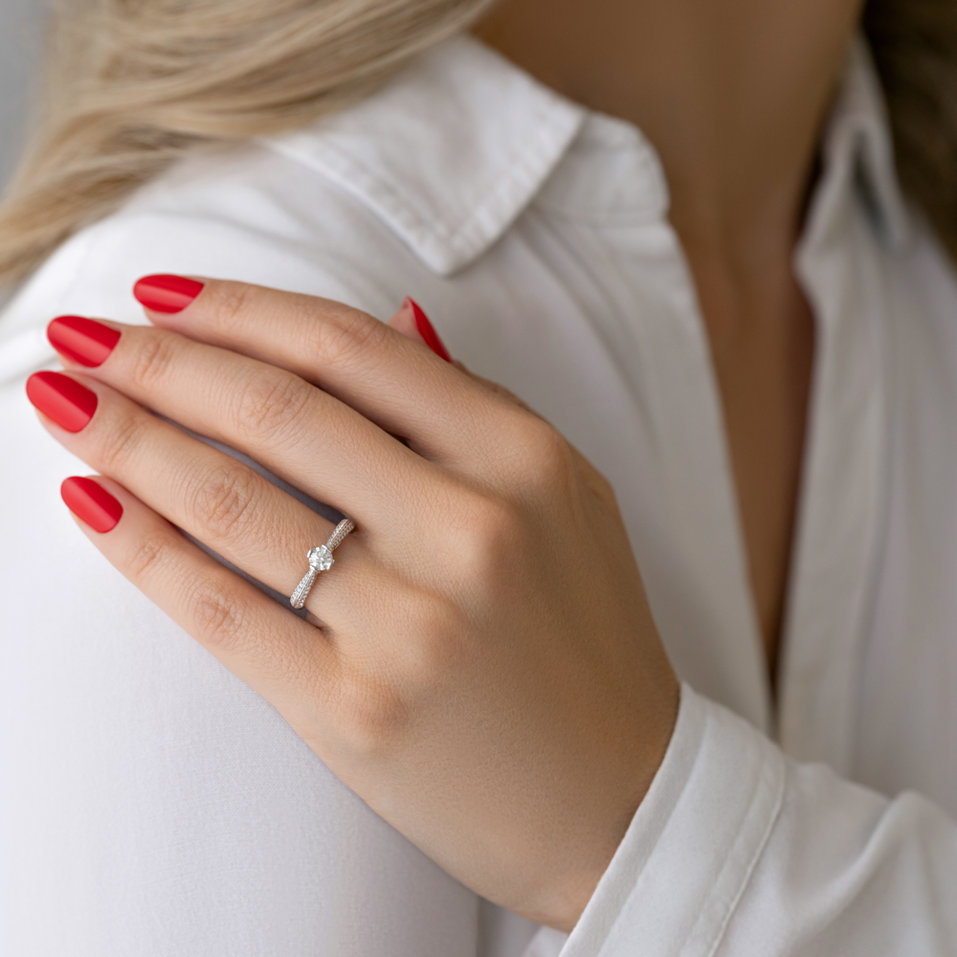 Prsteň s diamantmi Enchanting Passion