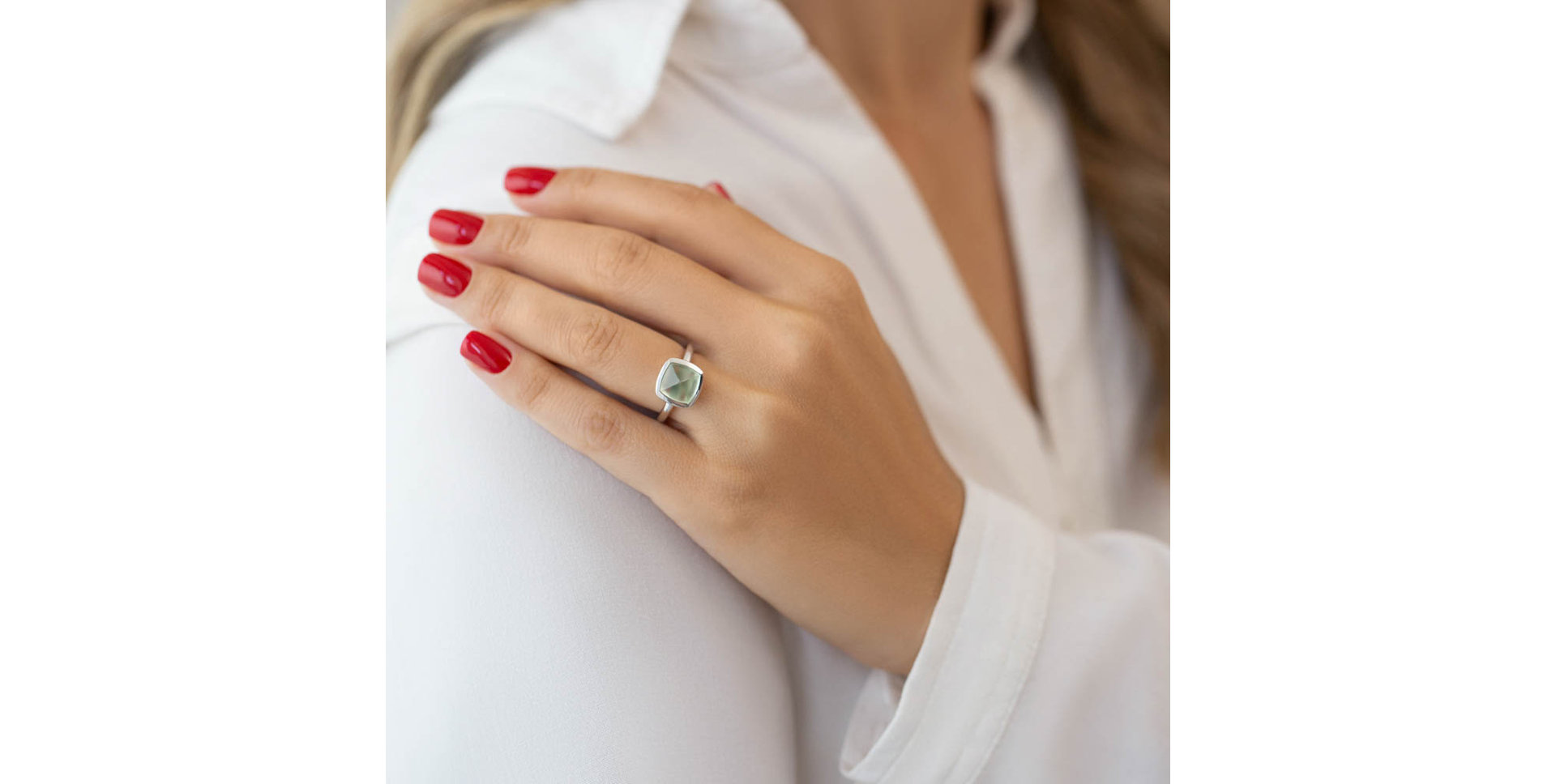 Prsteň s ruženínom Mistress Temptation