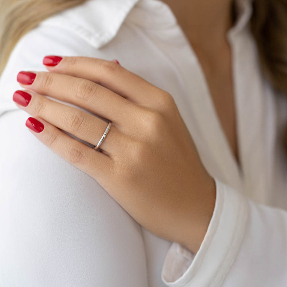 Prsteň s diamantom Mockingbird