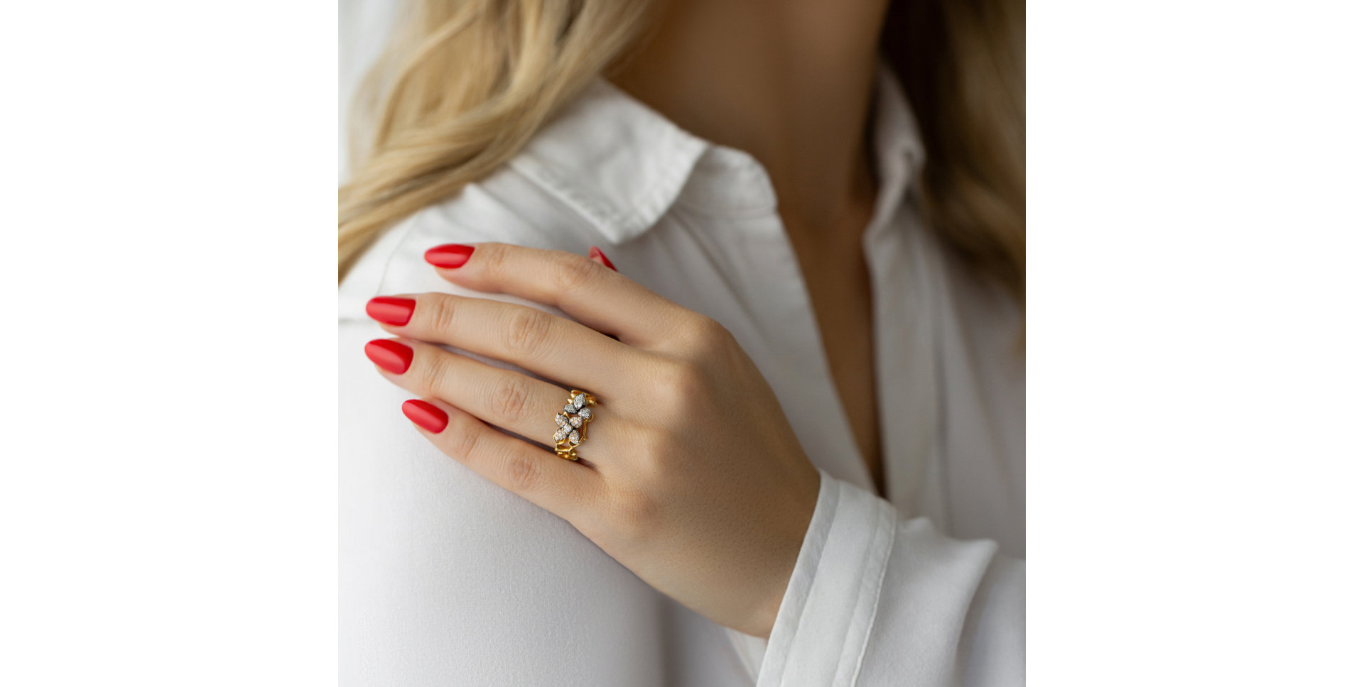 Prsteň s diamantmi Circus