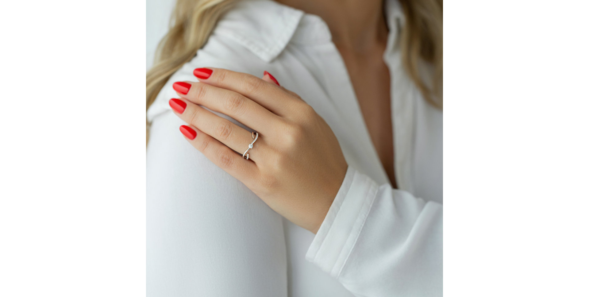 Prsteň s diamantmi Madame Star