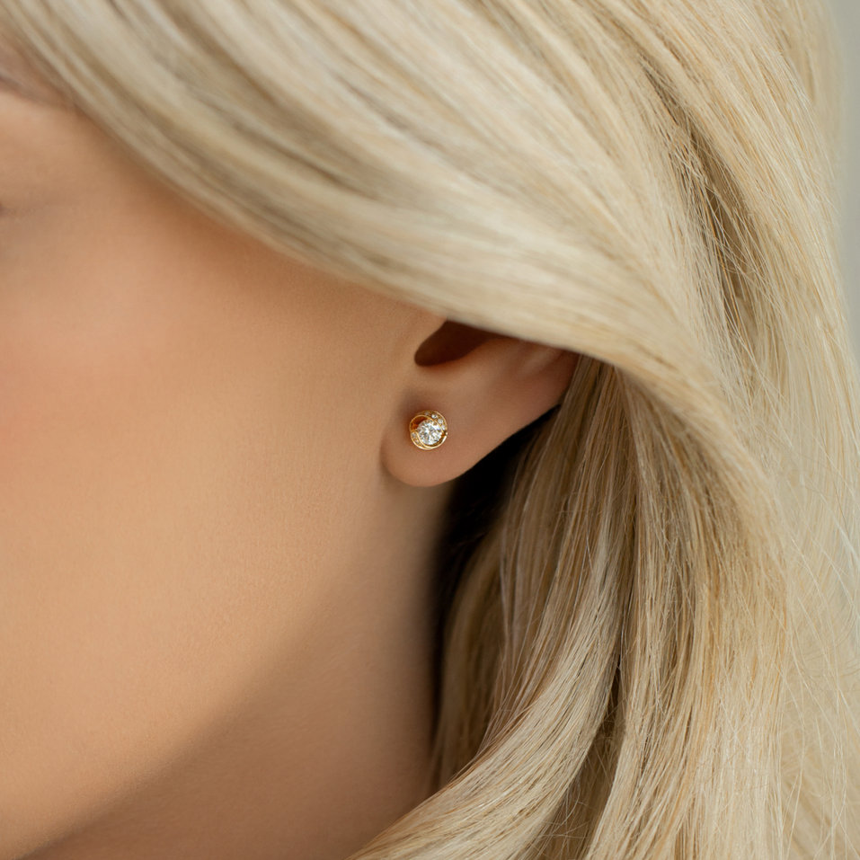 Náušnice s diamantmi Rosaline Desire