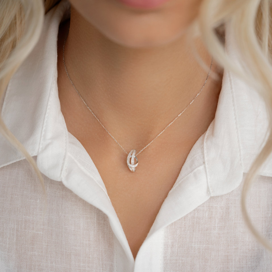 Prívesok s diamantmi Sylvara