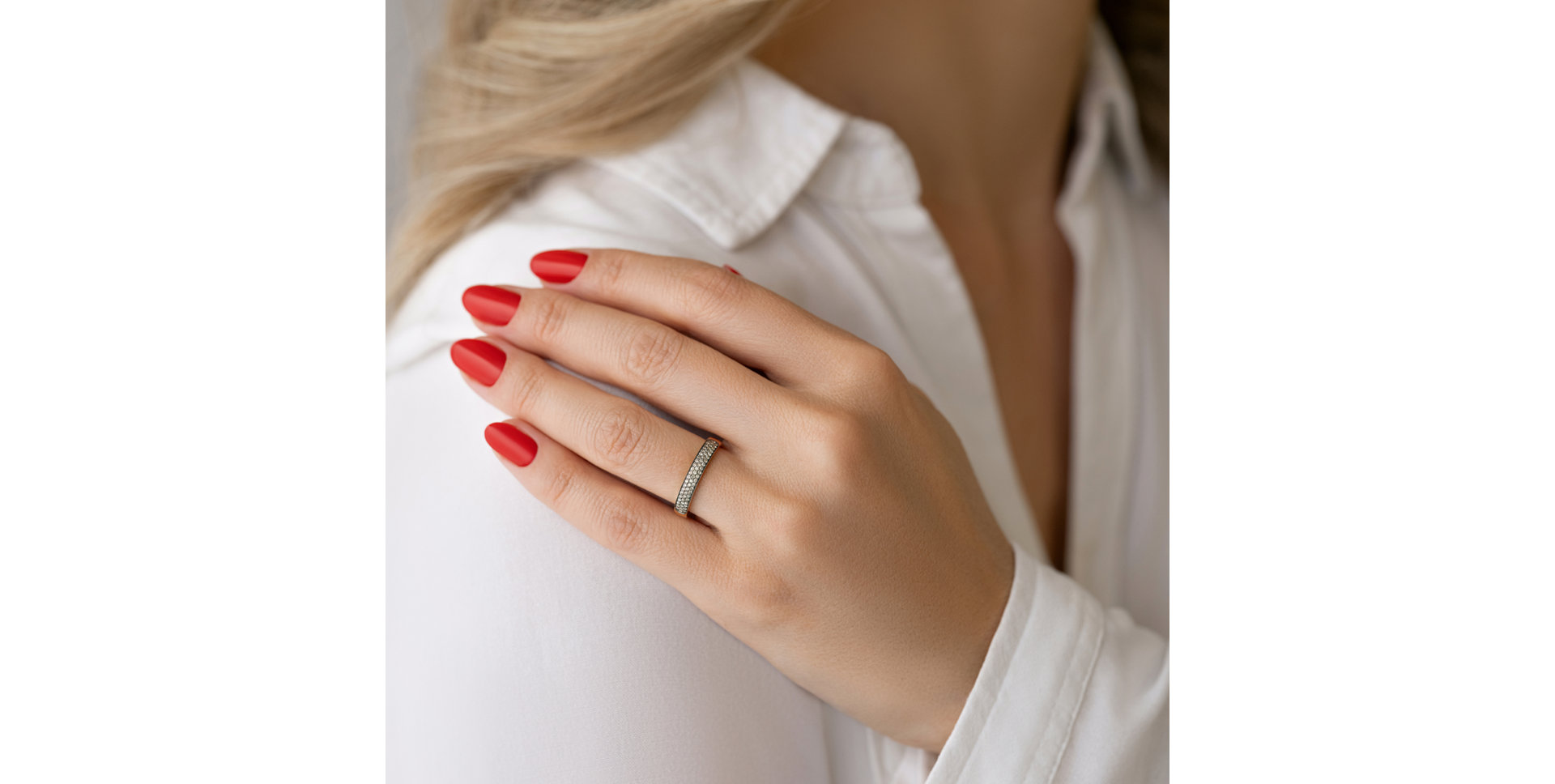 Prsteň s hnedými diamantmi Orient Passion