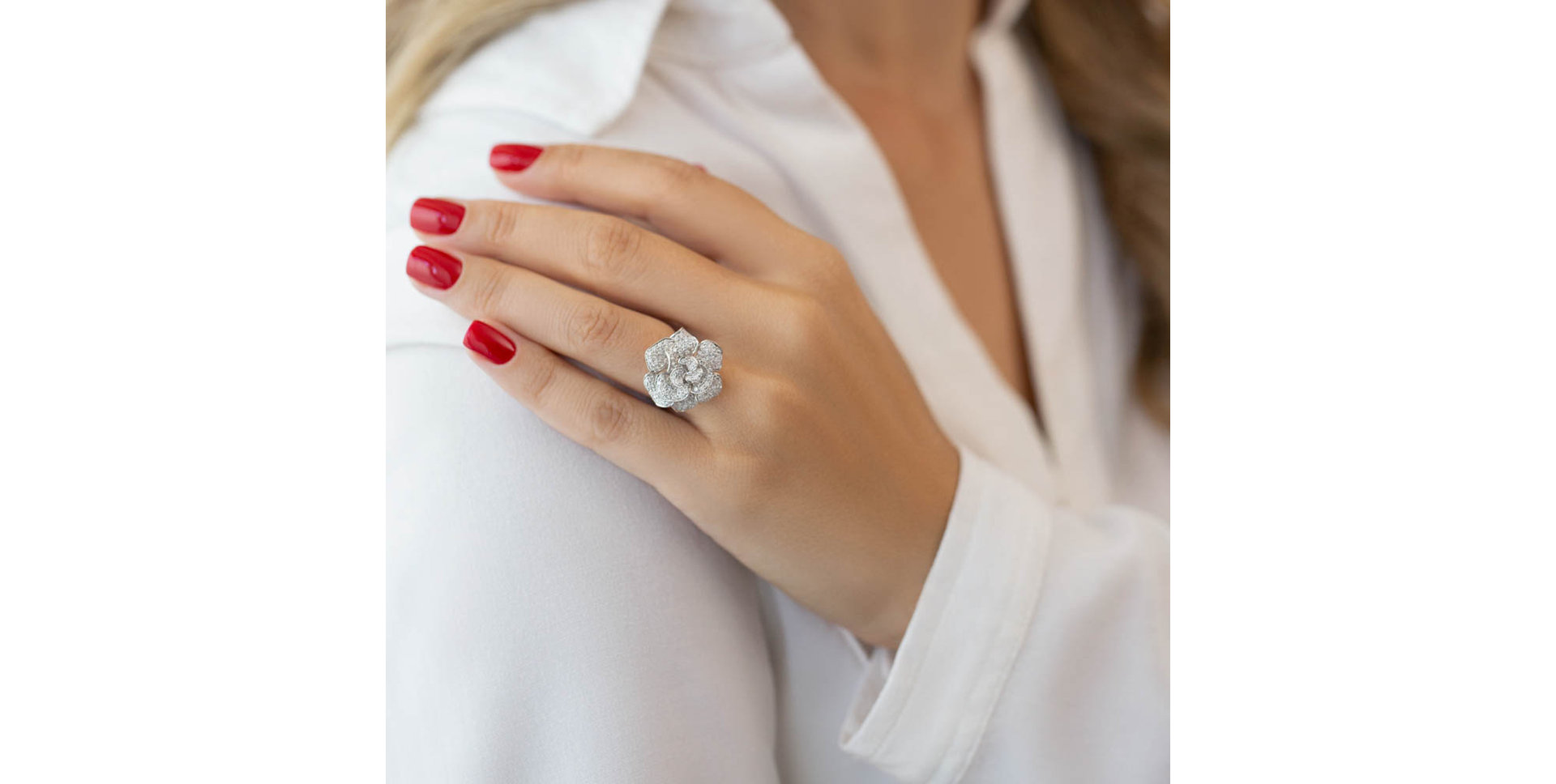 Prsteň s diamantmi Garden Glamour