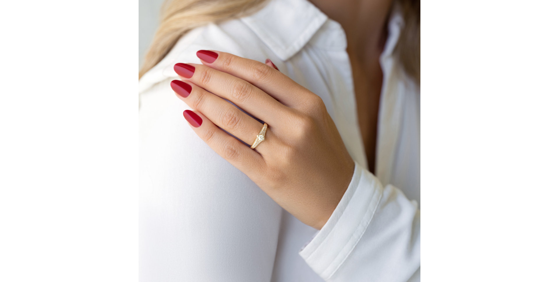 Prsteň s diamantmi Posh Highness