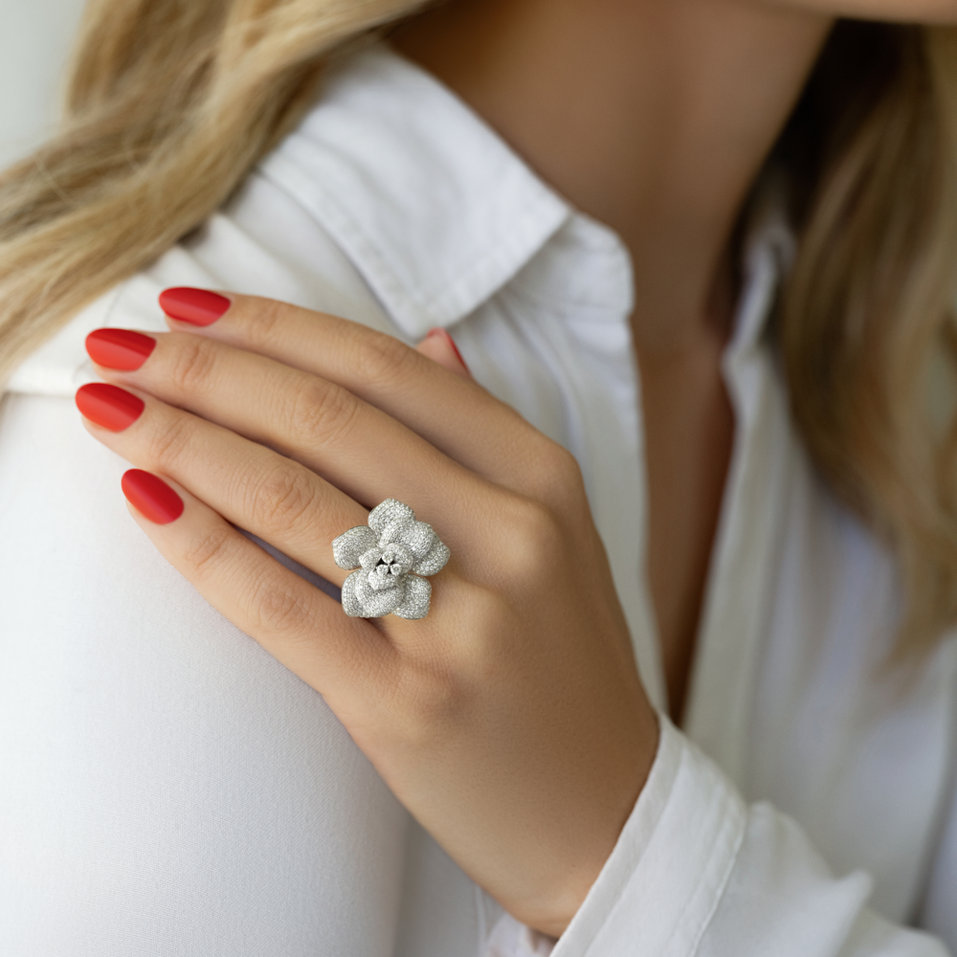 Prsteň s diamantmi Demanding Excellence