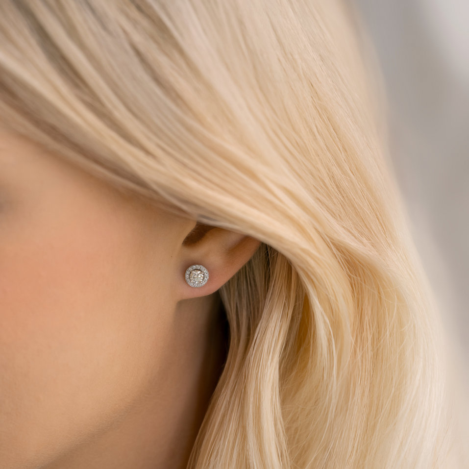 Náušnice s diamantmi Royal Stars