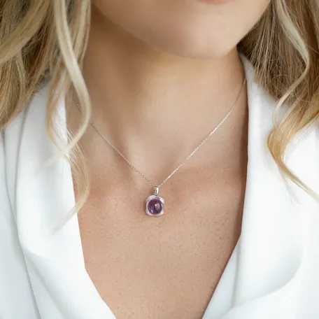 Přívěsok s quartzom a diamantmi Royal Drop