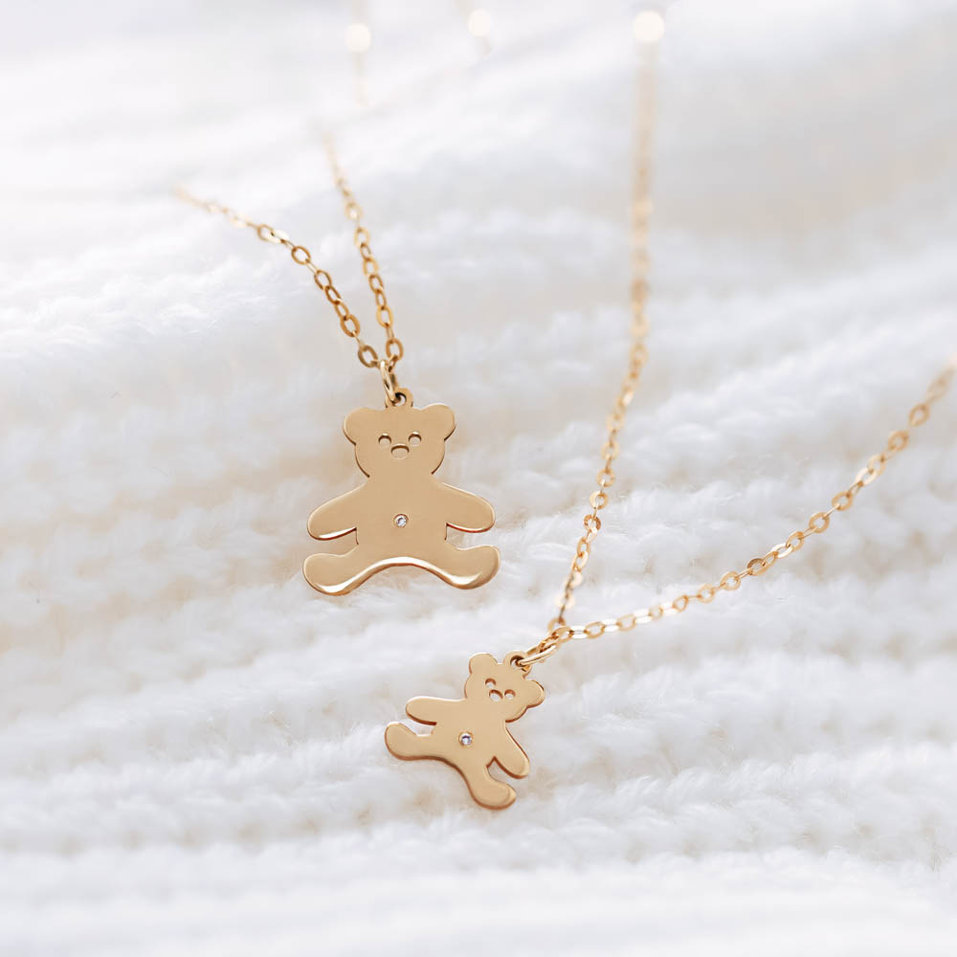 Náhrdelník s diamantom Teddy