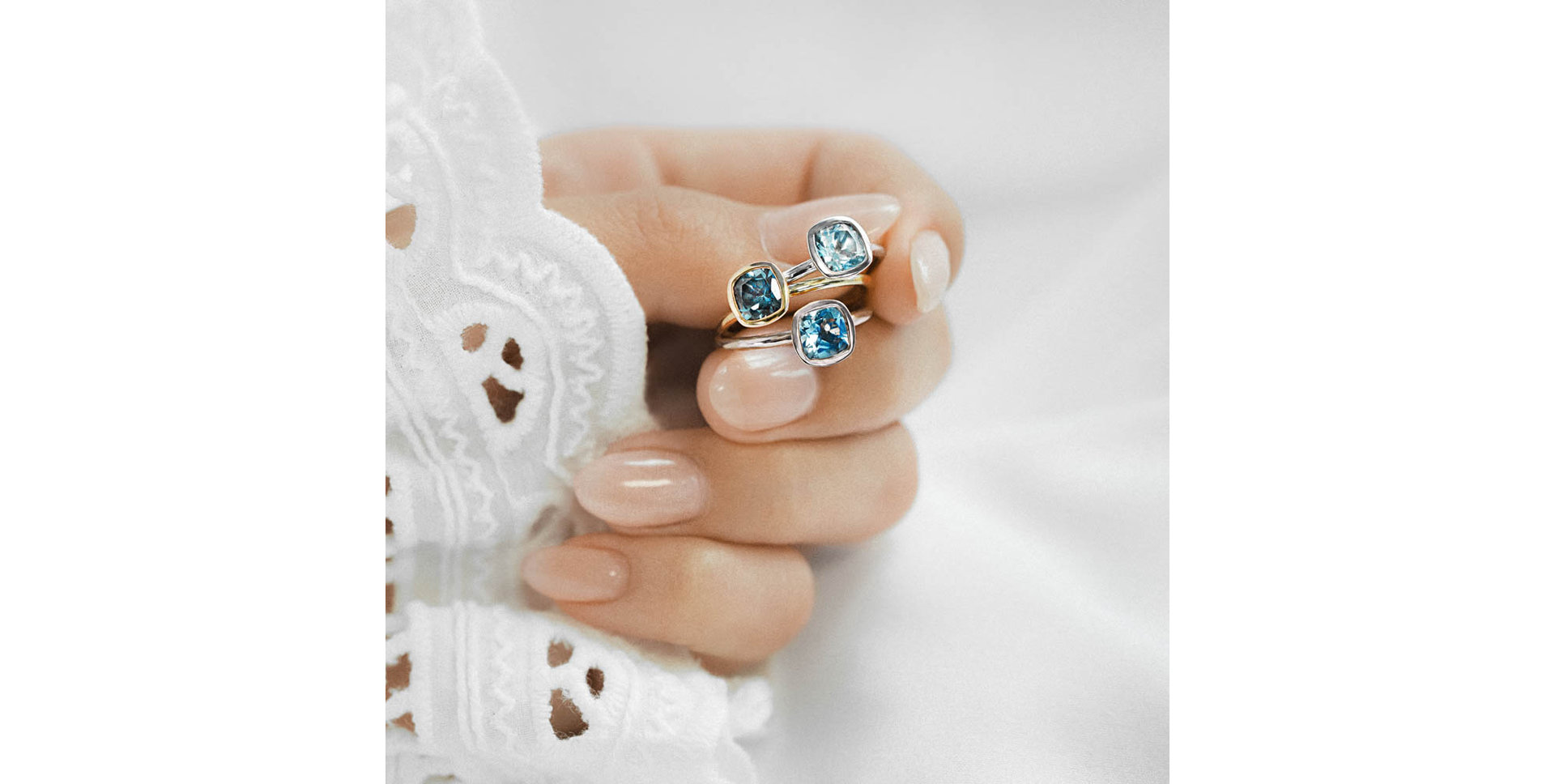 Prsteň s tanzanitom Bonbon