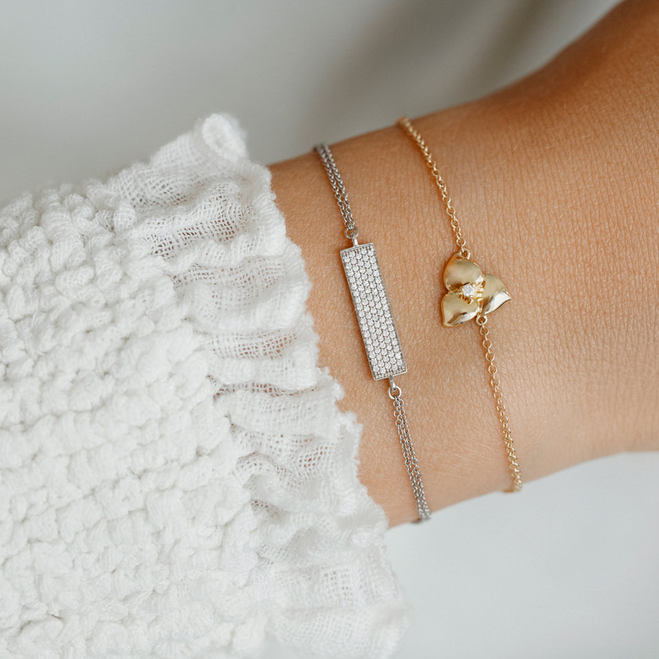 Náramok s diamantmi Winter Memories