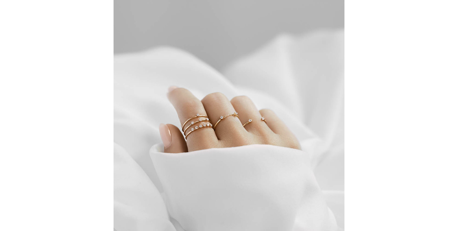 Prsteň s diamantmi Foxtrot