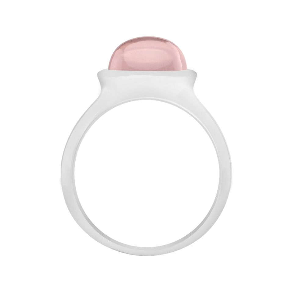 Prsteň s ruženínom Bonbon