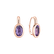 Náušnice s ametystom Lysandra3