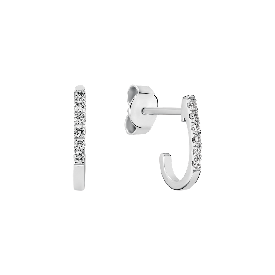 Náušnice s diamantmi Serafine