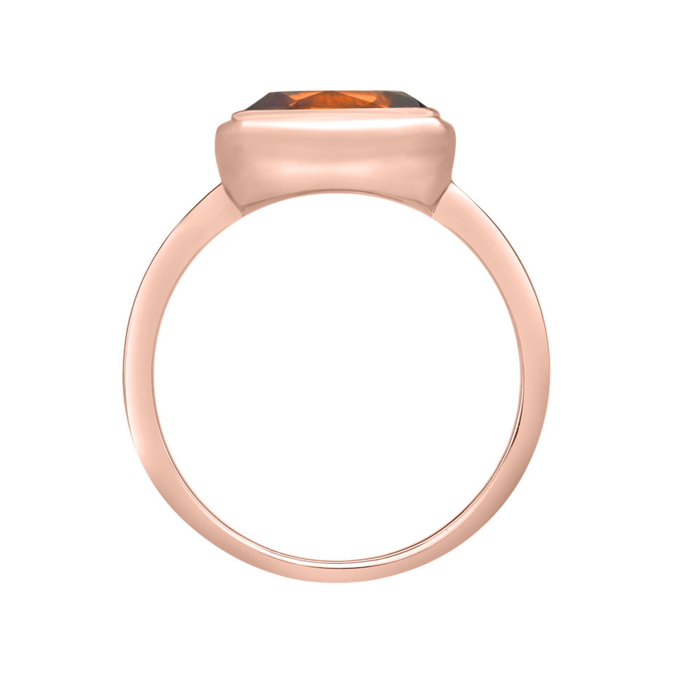 Prsteň s citrínom madeira Bonbon