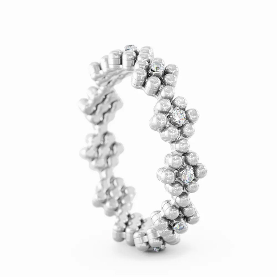 Prsteň s diamantmi Brevetto