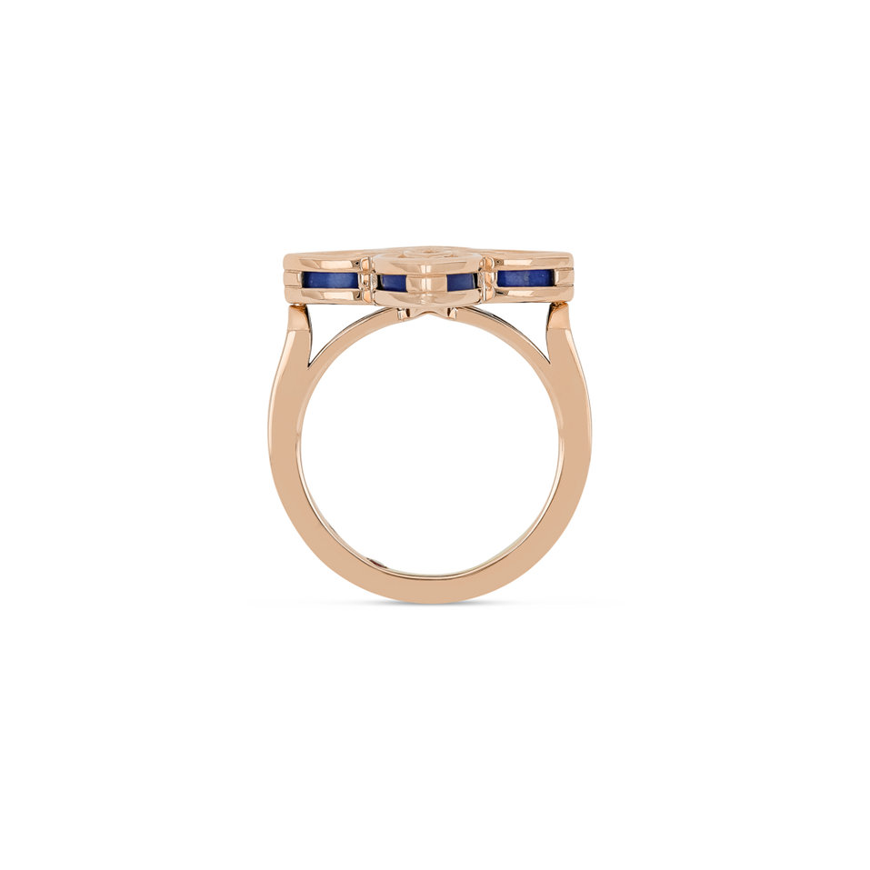 Prsteň s diamantmi a lapis lazuli Venetian Princess