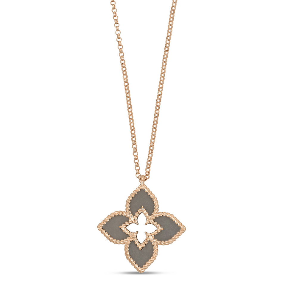 Náhrdelník s diamantmi a titanom Venetian Princess