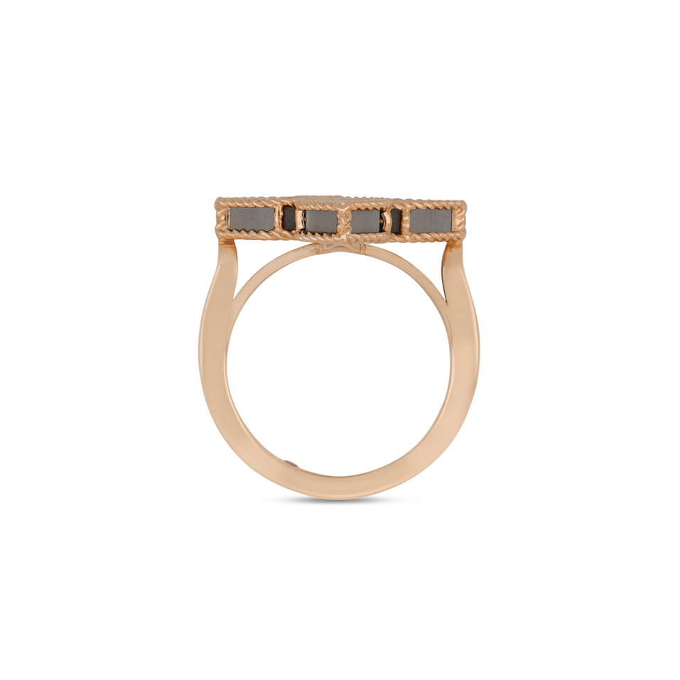 Prsteň s diamantmi a titanom Venetian Princess