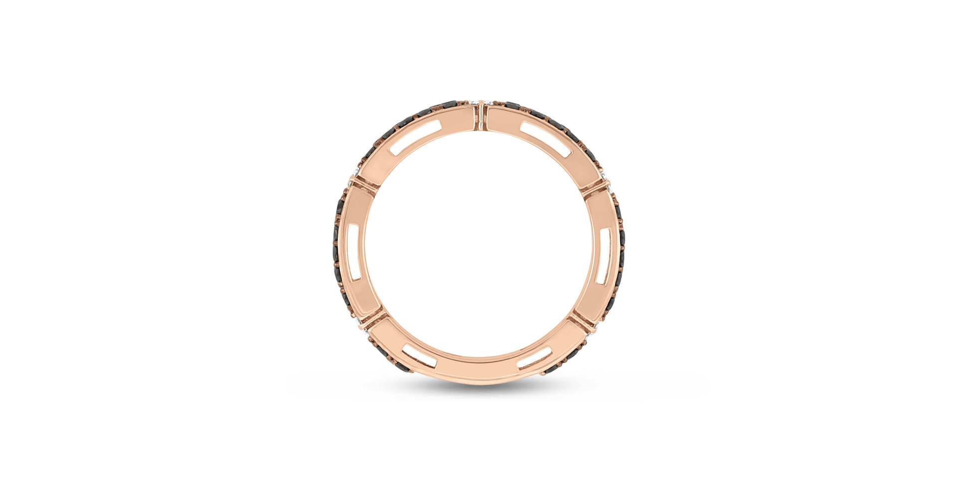 Prsteň s diamantmi Love in Verona