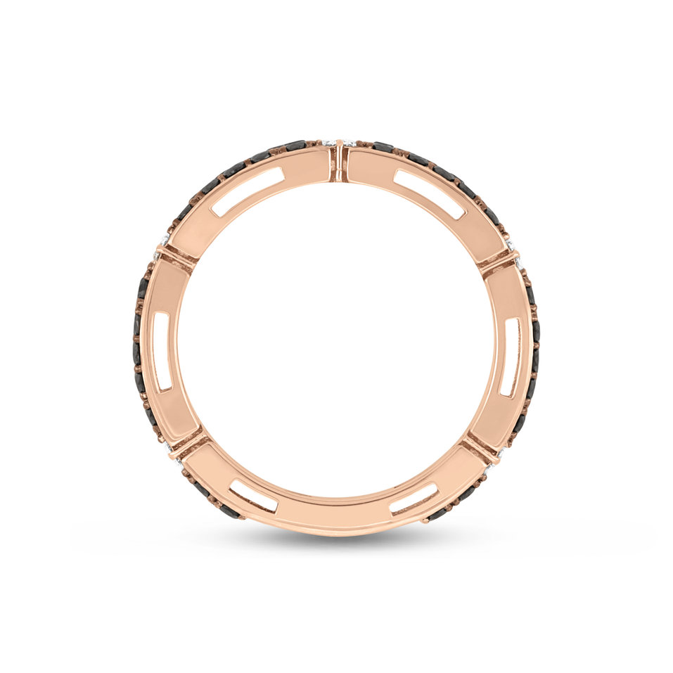 Prsteň s diamantmi Love in Verona